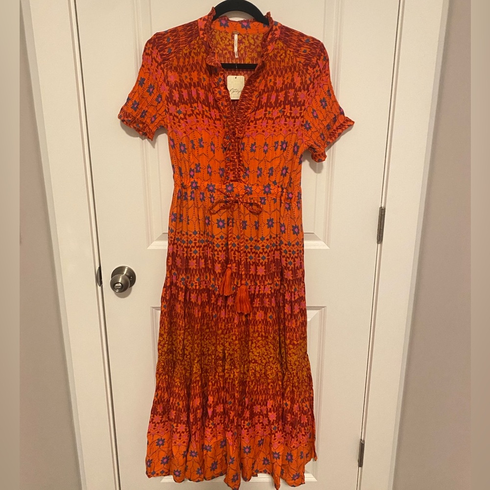 TAGS ON! Free People Maxi Dress XS